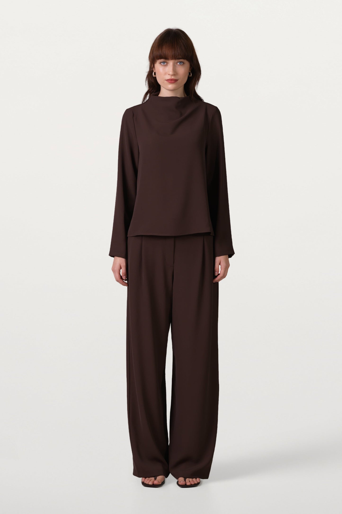 Lana Trousers | Espresso Brown