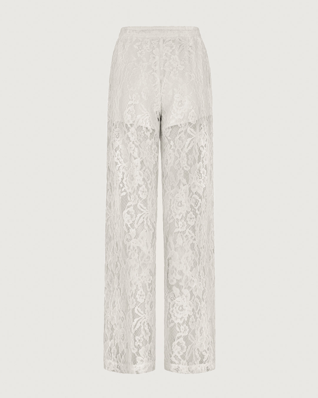 Roxie Lace Trousers | White