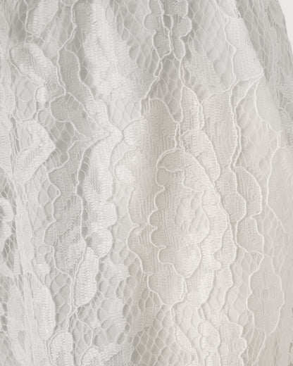 Roxie Lace Trousers | White