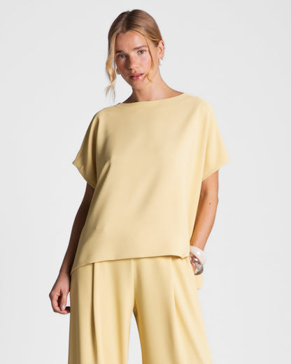 Gabriella Top | Pastel Yellow