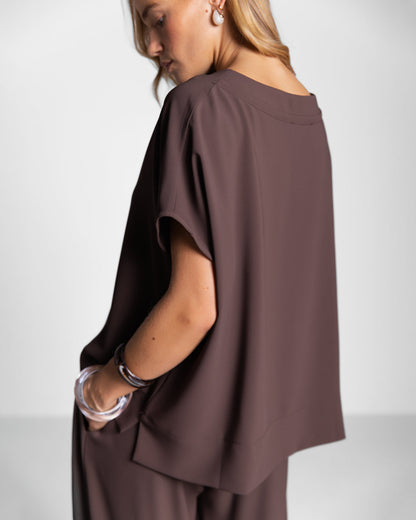 Gabriella Top | Espresso Brown