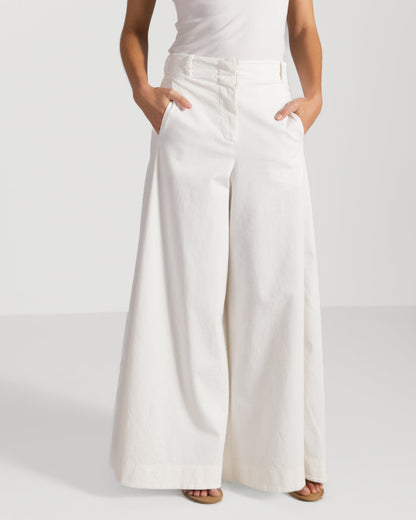 Dakota Palazzo Jeans | Ivory