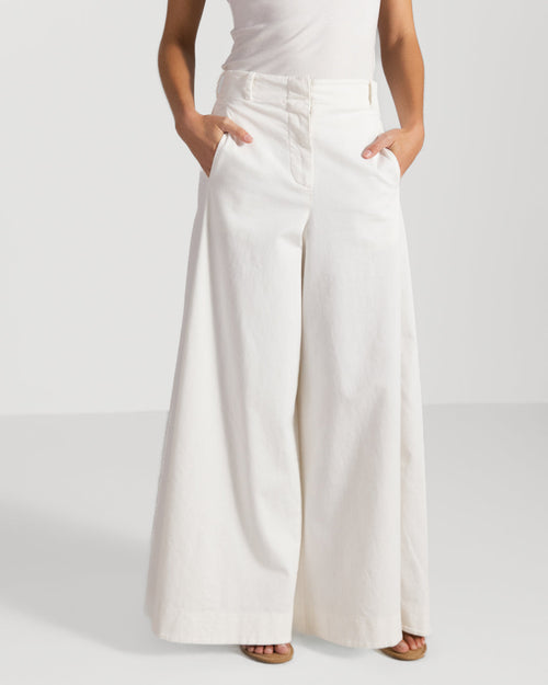 Dakota Palazzo Jeans | Ivory