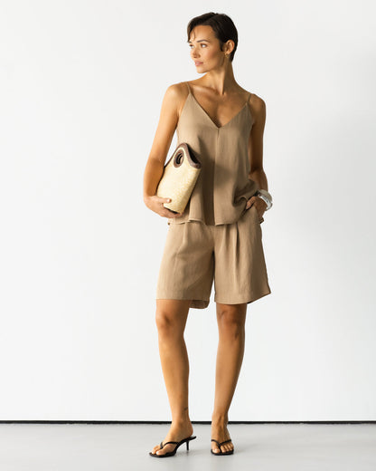 Una Cami Top | Beige