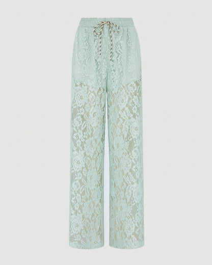 Roxie Lace Trousers | Mint