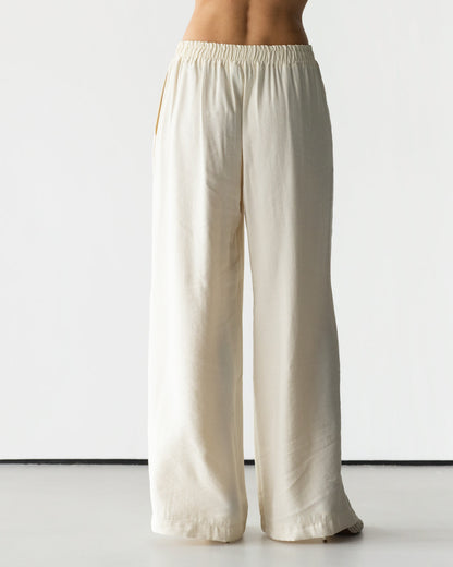 Serena Drawstring Trousers | Ivory