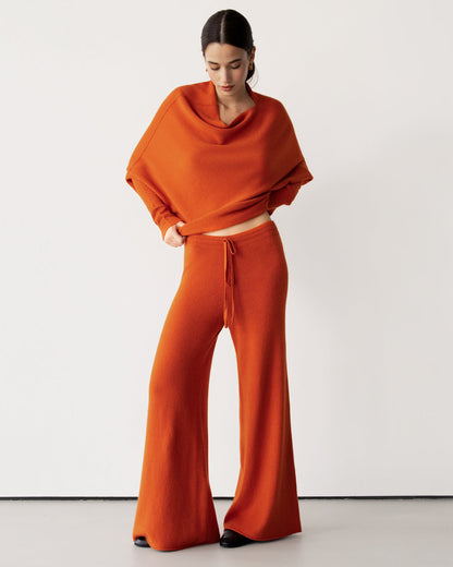Relaxed Pants | Burnt Orange