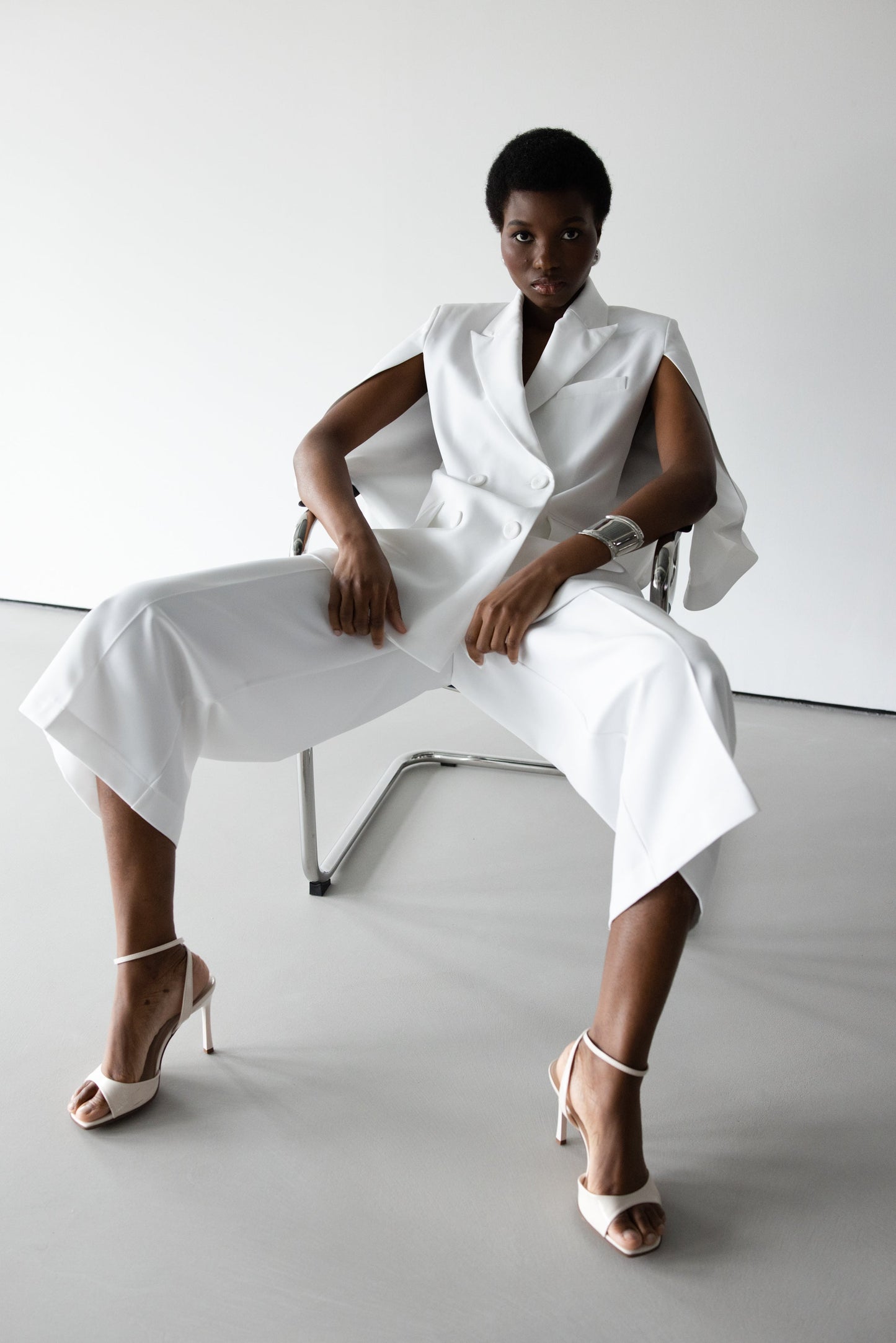 Spencer Tailored Blazer | White