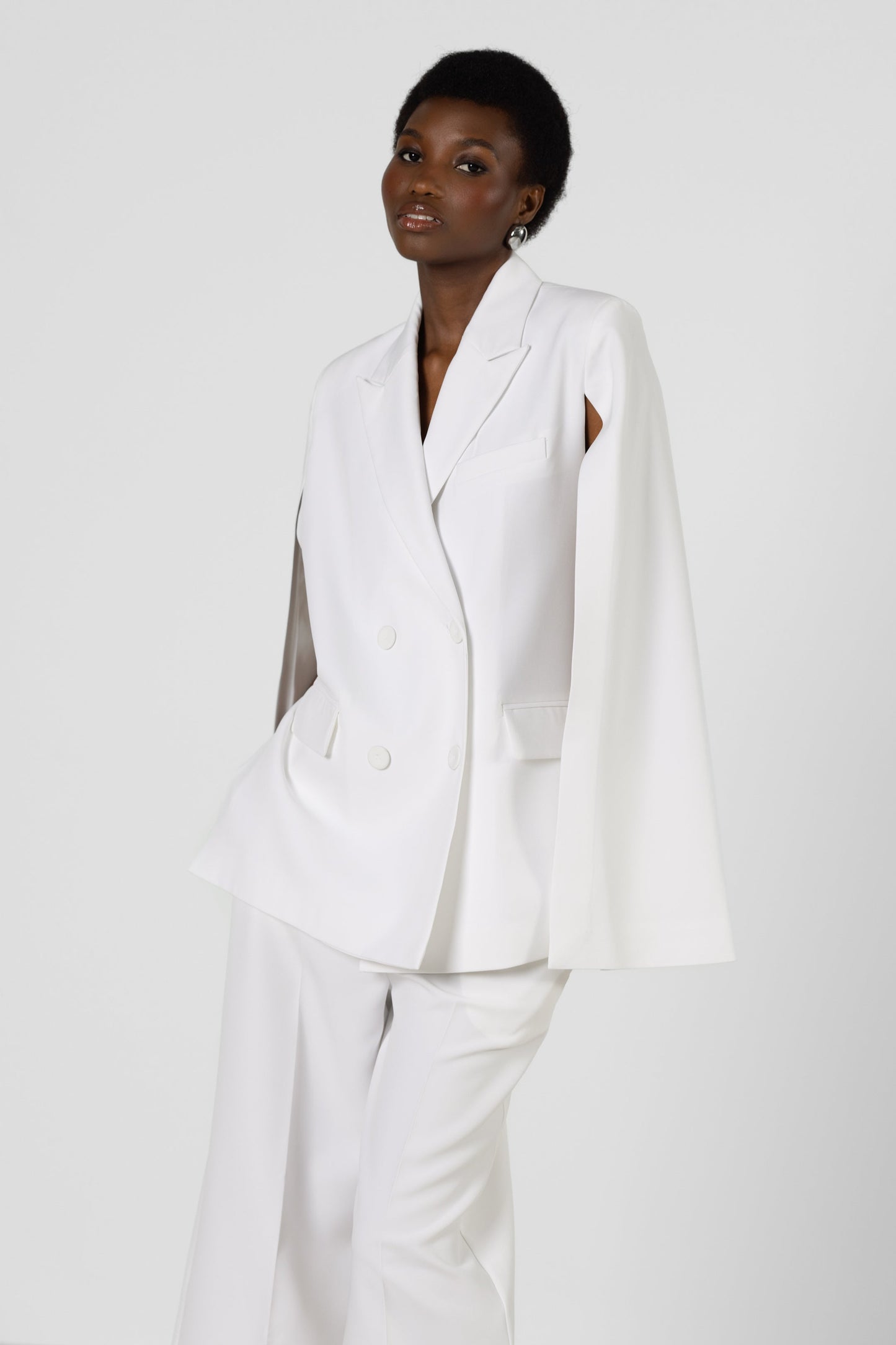 Spencer Tailored Blazer | White