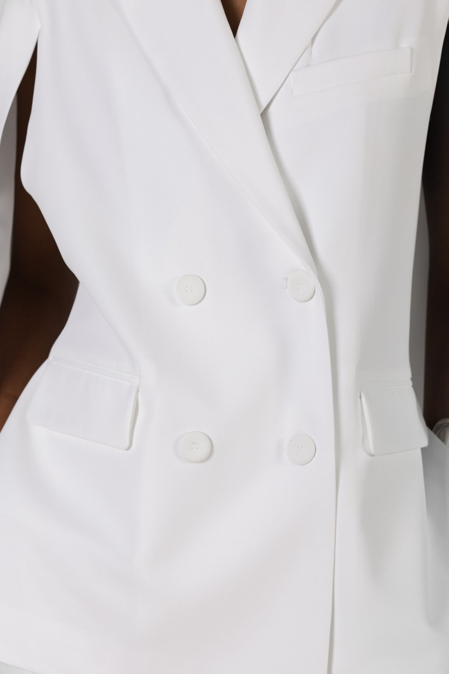 Spencer Tailored Blazer | White