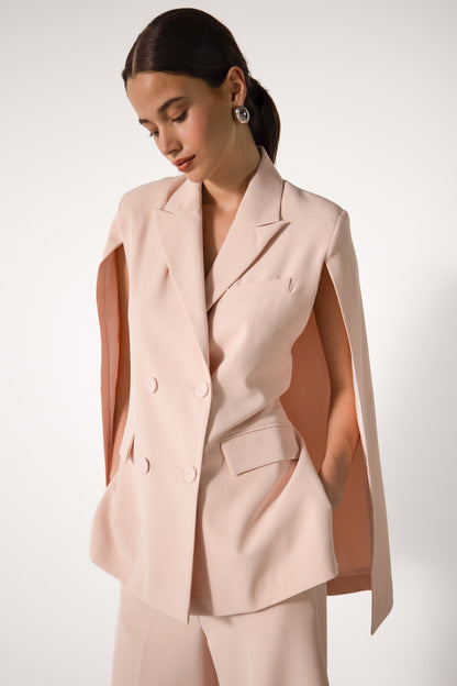 Spencer Tailored Blazer | Dusty Pink