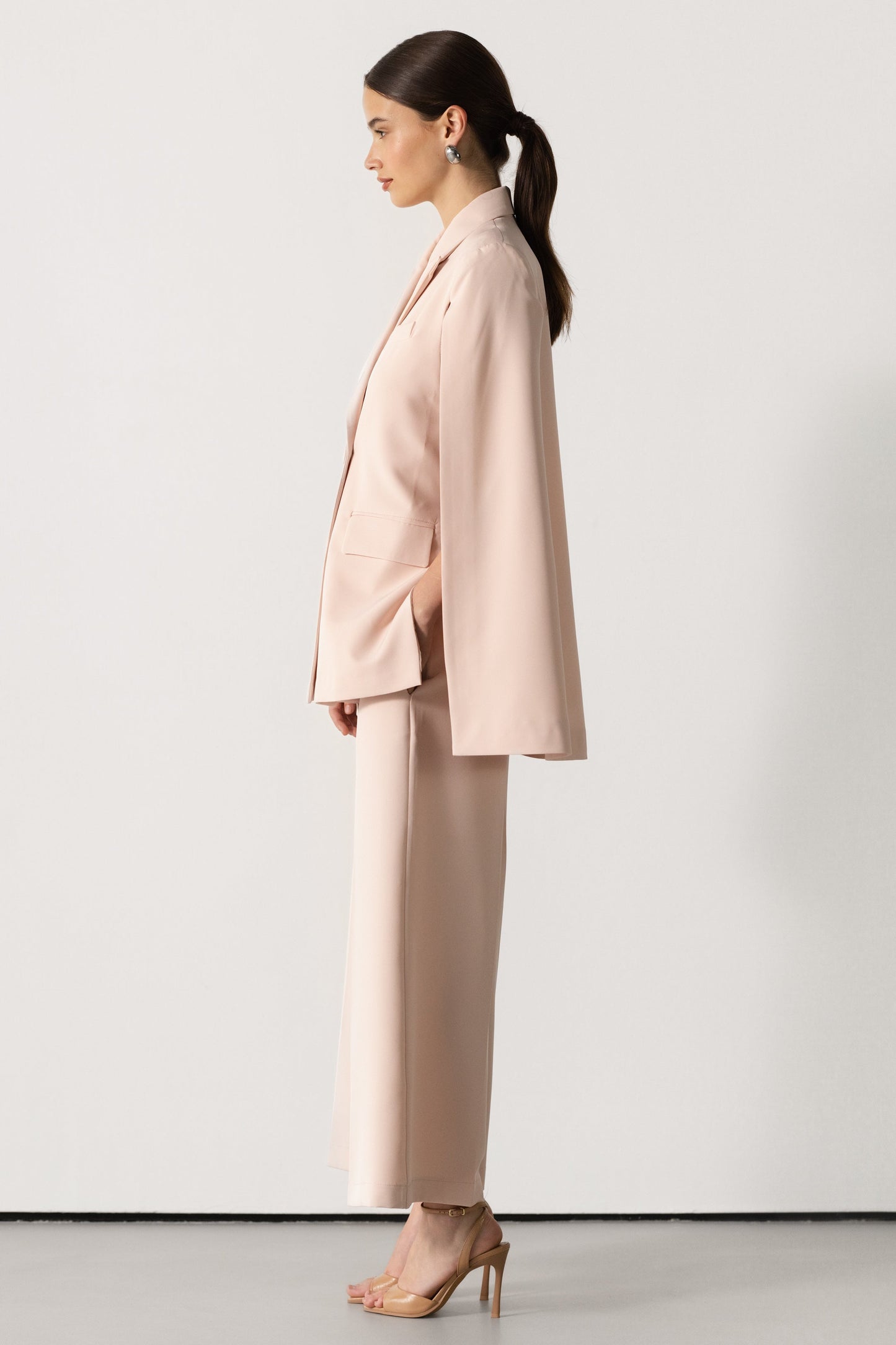 Spencer Tailored Blazer | Dusty Pink