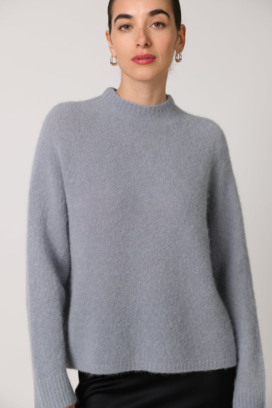Sienna Sweater | Grey | Alpaca-Wool Blend