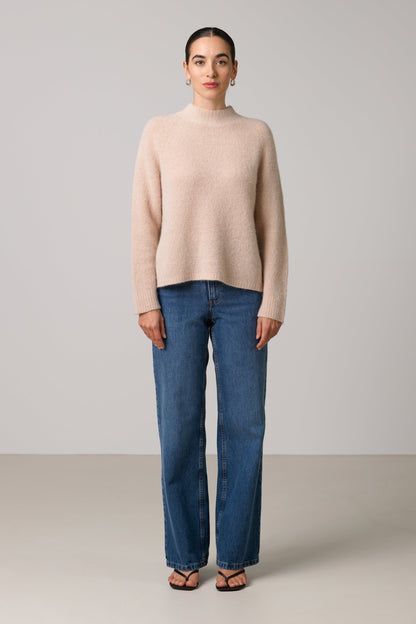 Sienna Sweater | Beige | Alpaca-Wool Blend
