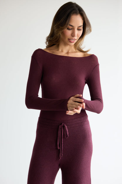 Relaxed Pants | Amethyst Plum