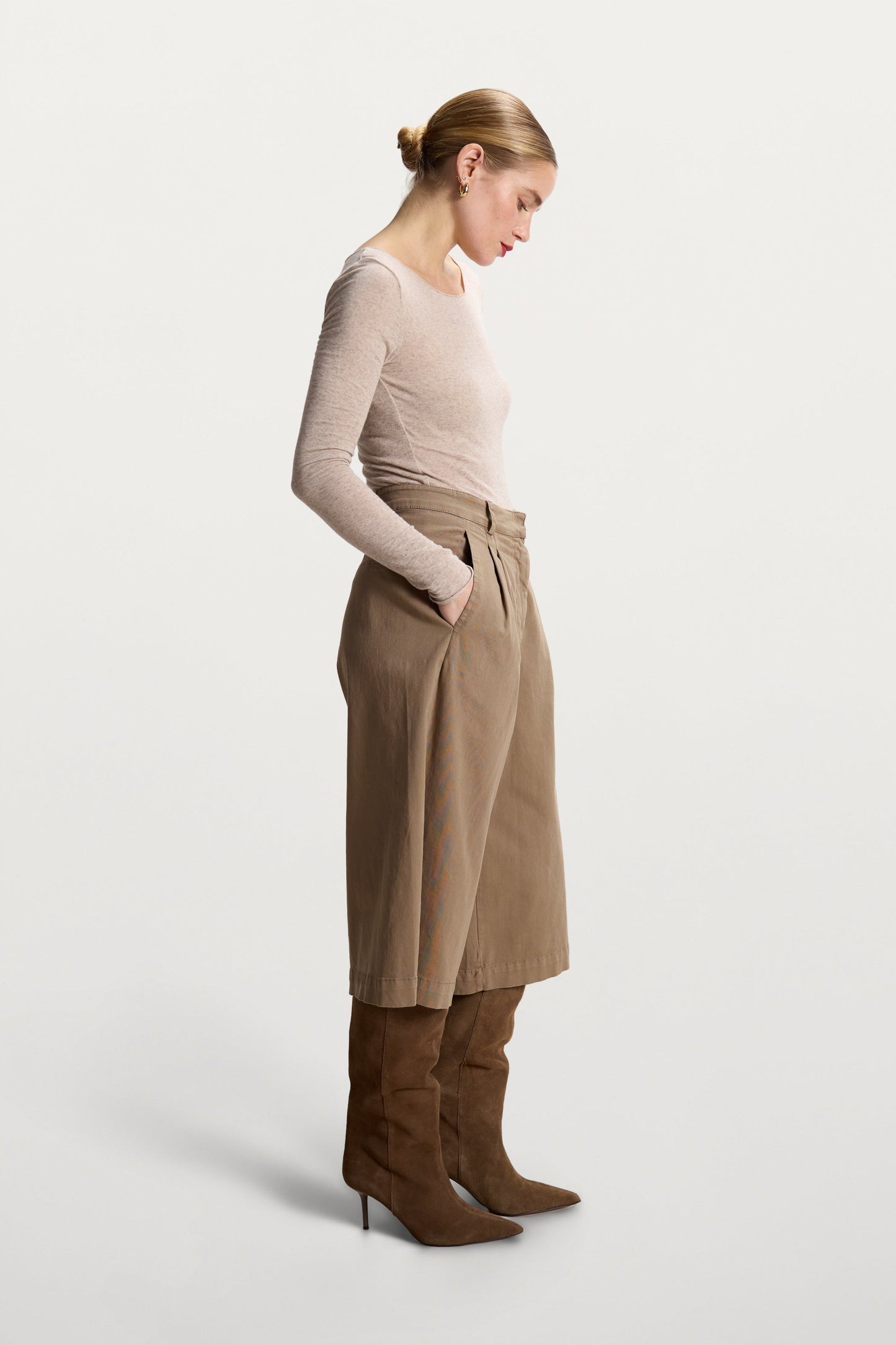 Sydney Bermuda Shorts | Taupe