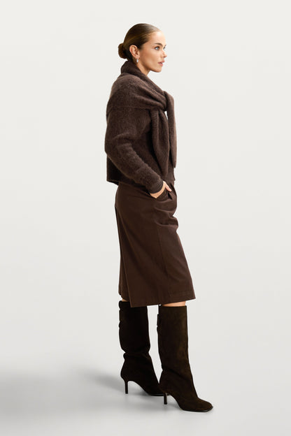 Sydney Bermuda Shorts | Chocolate